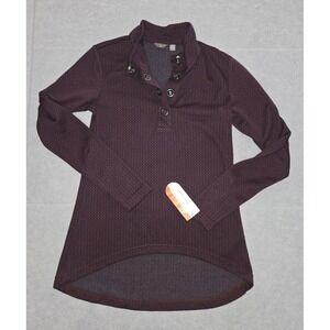 Merrell High Neck Gorpcore Geometric Print Sweater Hiking Outdoors Women's M